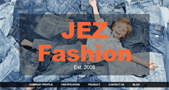 Desktop Screenshot of jezfashion.com